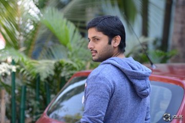 Nithin Chinnadana Neekosam Interview Photos